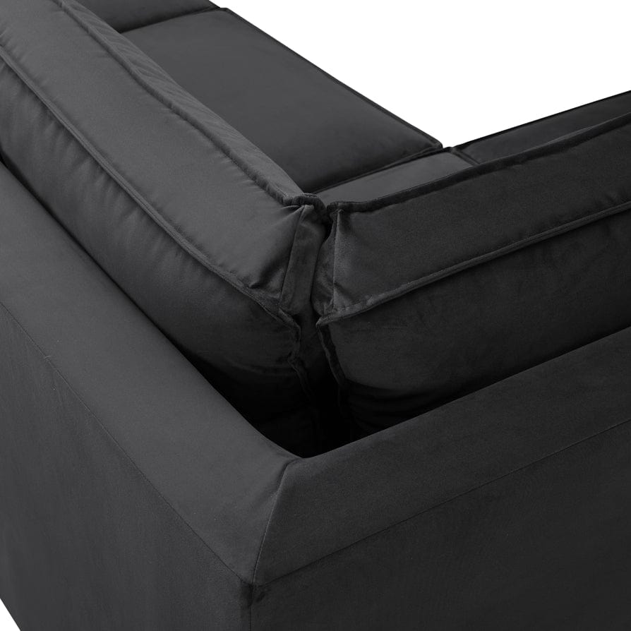Brooklyn Small Left Hand L-Shape Sofa - Ink