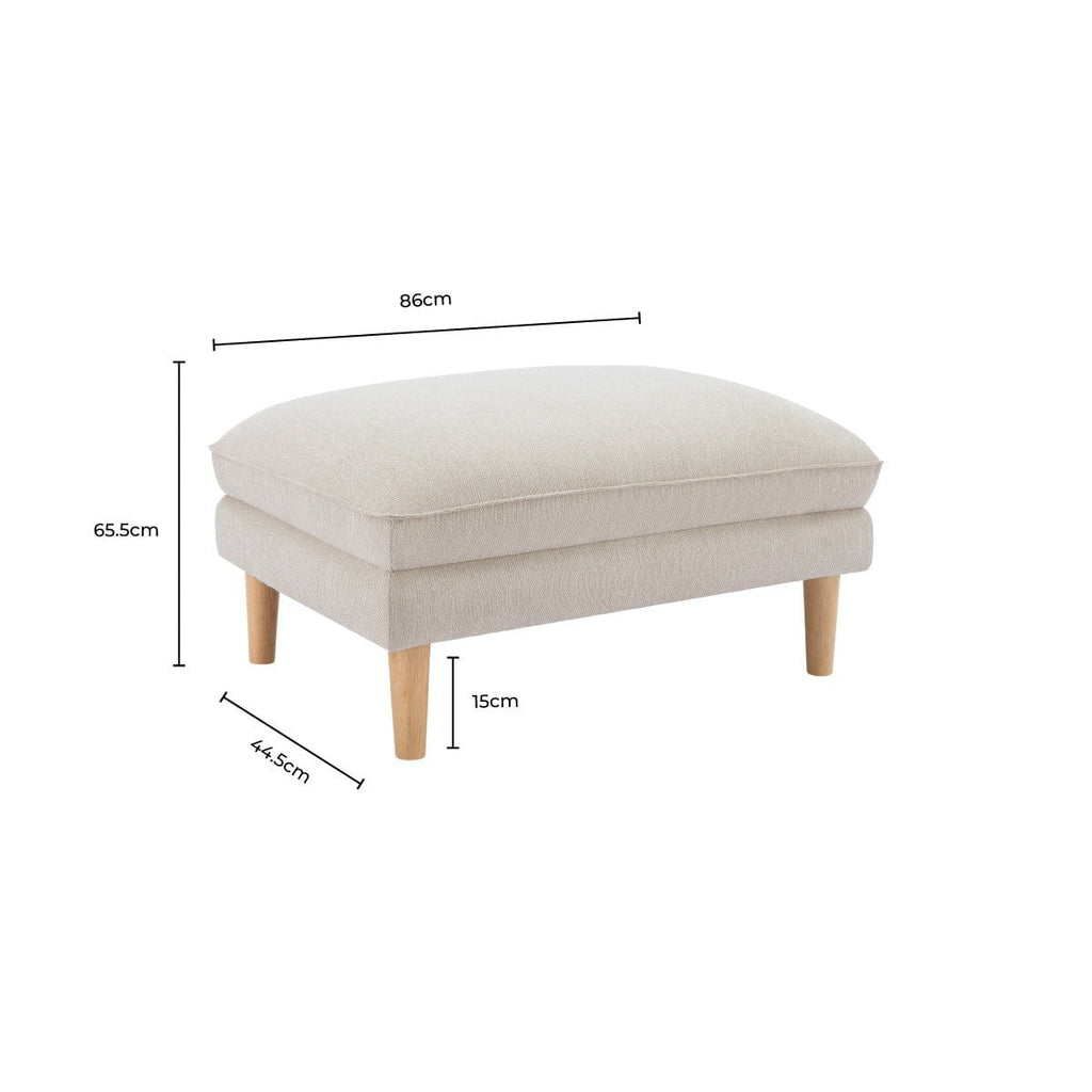 Shoreditch Pouffe - Natural