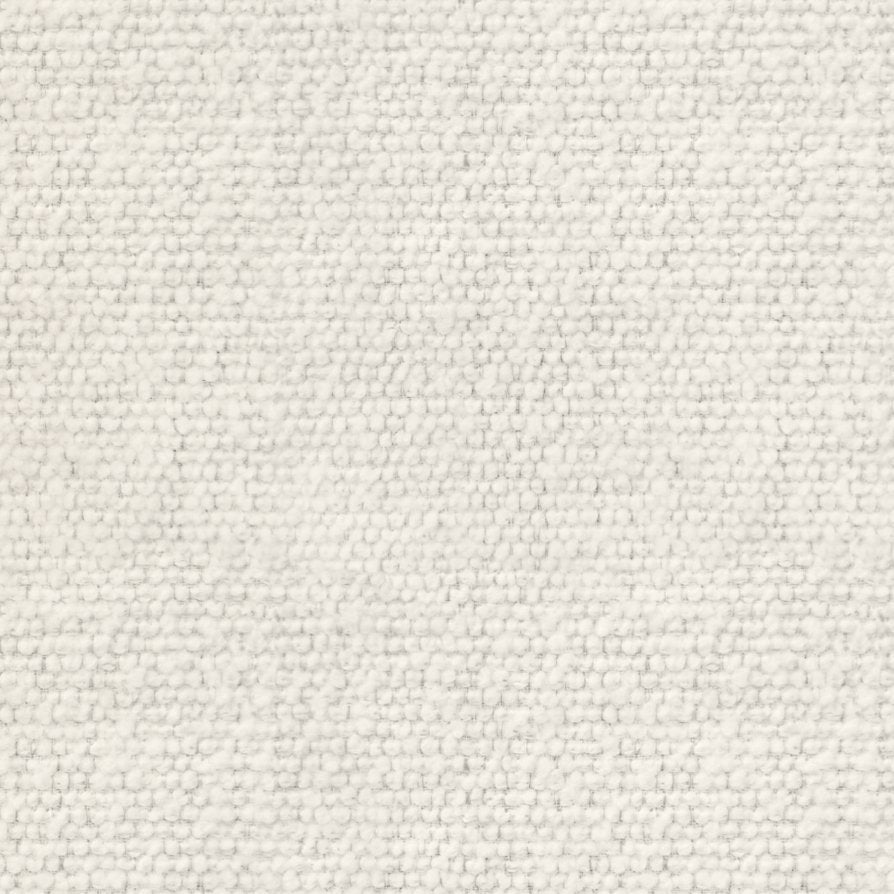 Soho Bouclé Ottoman Storage Pouffe - Ivory
